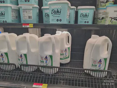 I spotted Amul milk at my local Patel grocery store in Atlanta.